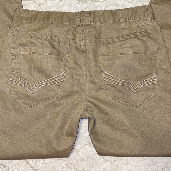 G by Guess Jeans Mens G By Guess Korbin Slim Khaki Jeans 33x32